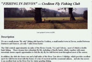 fishing club website